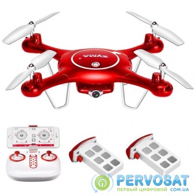 Радиоуправляемая игрушка Syma Квадрокоптер 2,4 Ггц управлением и FPV-камерой 32 cм red (X5UW_red)