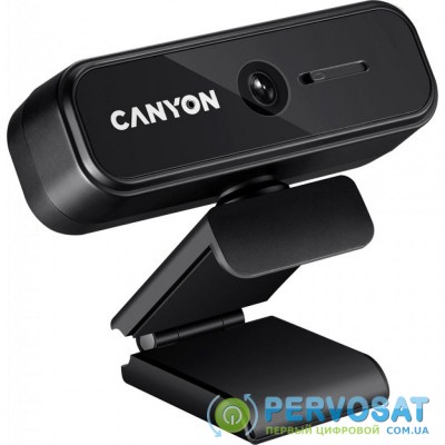Веб-камера CANYON C2 720p HD Black (CNE-HWC2)
