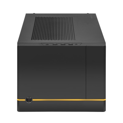 Корпус SilverStone SUGO SG14B,Mini-ITX/DTX, USB3.0x2, USB2.0x1, без БЖ,чорний