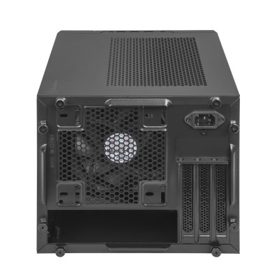 Корпус SilverStone SUGO SG14B,Mini-ITX/DTX, USB3.0x2, USB2.0x1, без БЖ,чорний