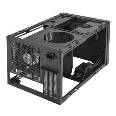 Корпус SilverStone SUGO SG14B,Mini-ITX/DTX, USB3.0x2, USB2.0x1, без БЖ,чорний