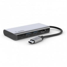 Концентратор Belkin USB-C 4in1 Multiport Dock (AVC006BTSGY) Концентратор Belkin USB-C 4in1 Multiport Dock (AVC006BTSGY)