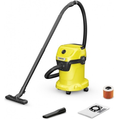 Господарський пилосос Karcher WD 3 V-17/4/20, 1000 Вт, 17л, 4м, 4.536 кг