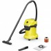 Господарський пилосос Karcher WD 3 V-17/4/20, 1000 Вт, 17л, 4м, 4.536 кг