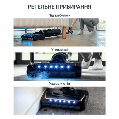 Пилосос Rowenta безпровідний миючий X-Clean 7, 250Вт, конт пил -0.5л, конт для води-0.65л, автон. робота до 50хв, вага-4.2кг, НЕРА, чорний Пилосос Rowenta безпровідний миючий X-Clean 7, 250Вт, конт пил -0.5л, конт для води-0.65л, автон. робота до 50хв, вага-4.2кг, НЕРА, чорний