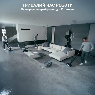 Пилосос Rowenta безпровідний миючий X-Clean 7, 250Вт, конт пил -0.5л, конт для води-0.65л, автон. робота до 50хв, вага-4.2кг, НЕРА, чорний Пилосос Rowenta безпровідний миючий X-Clean 7, 250Вт, конт пил -0.5л, конт для води-0.65л, автон. робота до 50хв, вага-4.2кг, НЕРА, чорний