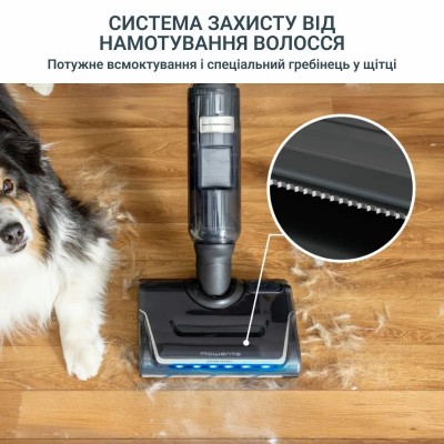 Пилосос Rowenta безпровідний миючий X-Clean 7, 250Вт, конт пил -0.5л, конт для води-0.65л, автон. робота до 50хв, вага-4.2кг, НЕРА, чорний Пилосос Rowenta безпровідний миючий X-Clean 7, 250Вт, конт пил -0.5л, конт для води-0.65л, автон. робота до 50хв, вага-4.2кг, НЕРА, чорний