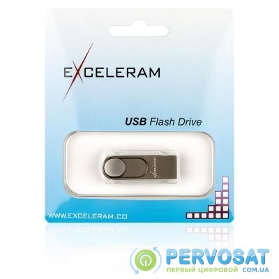 USB флеш накопитель eXceleram 64GB U5 Series Dark USB 2.0 (EXP2U2U5D64)