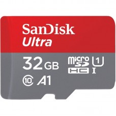 Карта пам'ятi SanDisk 32GB microSDHC C10 UHS-I R100MB/s Ultra + SD Карта пам'ятi SanDisk 32GB microSDHC C10 UHS-I R100MB/s Ultra + SD