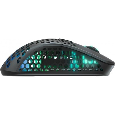 Миша Xtrfy M4, WL/USB-A, RGB, Чорний