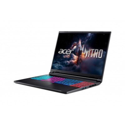 Ноутбук Acer Nitro V 16S ANV16S-41 16" WUXGA IPS, AMD R5-240, 16GB, F1TB, NVD5060-8, Lin, чорний
