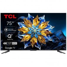 Телевізор 75" TCL QLED Pro 4K 60Hz Smart Google TV Titan ONKYO sound Телевізор 75" TCL QLED Pro 4K 60Hz Smart Google TV Titan ONKYO sound
