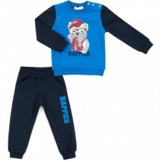 Набір дитячого одягу Breeze "HAPPIER" (13700-92B-blue) Набір дитячого одягу Breeze "HAPPIER" (13700-92B-blue)