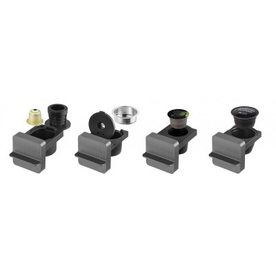 Кавоварка Catler капсульна Renzo 1.6л, капсули, мелена кава, сенсорне керування, автоматичний капучинатор, сірий Кавоварка Catler капсульна Renzo 1.6л, капсули, мелена кава, сенсорне керування, автоматичний капучинатор, сірий