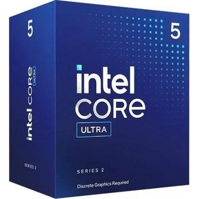 Центральний процесор Intel Core Ultra 5 225F 10C/10T 3.3GHz 20Mb LGA1851 65W w/o graphics Box