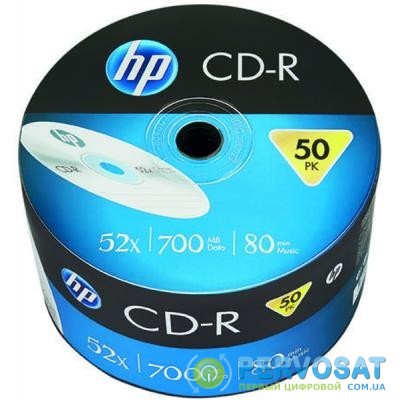 Диск CD HP CD-R 700MB 52X 50шт (69300)