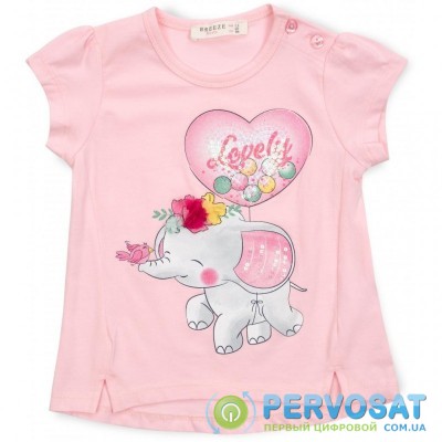 Набор детской одежды Breeze со слоником (13376-92G-pink)