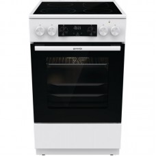Плита Gorenje електрична склокерамічна, 70л, 60x60см, дисплей, приготування з паром, програматор, білий Плита Gorenje електрична склокерамічна, 70л, 60x60см, дисплей, приготування з паром, програматор, білий