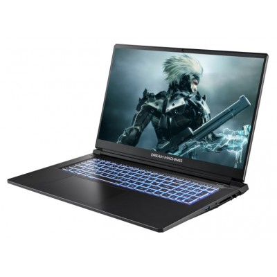 Ноутбук Dream Machines RT5050-17 17.3FHD IPS, AMD AI 7 350, 32GB, F2TB, NVD5050-8, DOS, чорний