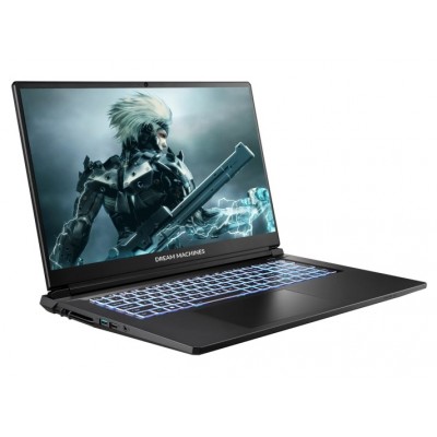 Ноутбук Dream Machines RT5050-17 17.3FHD IPS, AMD AI 7 350, 32GB, F2TB, NVD5050-8, DOS, чорний