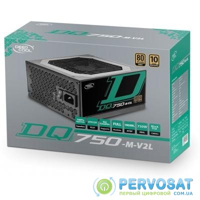 Блок питания Deepcool 750W (DQ750-M-V2L)