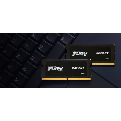 Пам'ять ноутбука Kingston DDR5 16GB 4800 FURY Impact