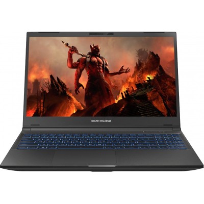 Ноутбук Dream Machines RG4050-15 15.6FHD IPS, Intel i5-13500H, 32GB, F1TB, NVD4050-6, DOS, чорний