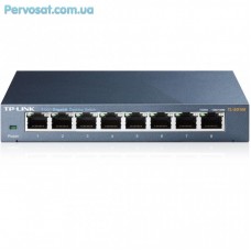 Комутатор мережевий TP-Link TL-SG108 Комутатор мережевий TP-Link TL-SG108
