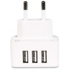 Зарядний пристрій Remax Moon 3хUSB 3.1A white (RP-U31-EU-WHITE)