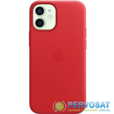 Чехол для моб. телефона Apple iPhone 12 mini Leather Case with MagSafe - (PRODUCT)RED (MHK73ZE/A)