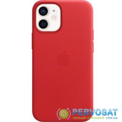 Чехол для моб. телефона Apple iPhone 12 mini Leather Case with MagSafe - (PRODUCT)RED (MHK73ZE/A)