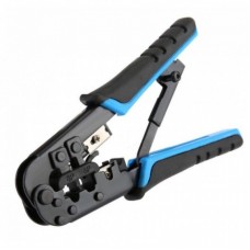 Інструмент Merlion RJ-45 (8P8C), RJ-12/11 (6P6C), 4P/6P/8P, з храповиком (HT-568R) Інструмент Merlion RJ-45 (8P8C), RJ-12/11 (6P6C), 4P/6P/8P, з храповиком (HT-568R)