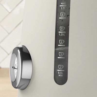 Електрочайник Tefal Soleil+ 1.7л, Strix, пластик, бежевий