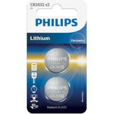 Батарейка PHILIPS CR2032 Lithium BLI 2 (CR2032P2/01B) Батарейка PHILIPS CR2032 Lithium BLI 2 (CR2032P2/01B)