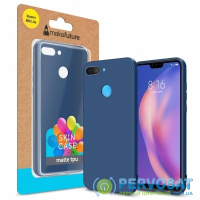 Чехол для моб. телефона MakeFuture Skin Case Xiaomi Mi8 Lite Blue (MCSK-XM8LBL)