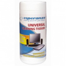 Серветки Esperanza Universal Cleaning Tissues, 100шт (ES105) Серветки Esperanza Universal Cleaning Tissues, 100шт (ES105)