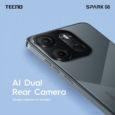 Смартфон TECNO Spark Go 2023 (BF7) 6.56&quot; 4/64GB, 2SIM, 5000mAh, Uyuni Blue