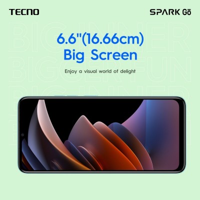 Смартфон TECNO Spark Go 2023 (BF7) 6.56&quot; 4/64GB, 2SIM, 5000mAh, Uyuni Blue