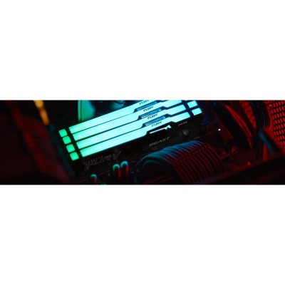 Пам'ять ПК Kingston DDR5 64GB KIT (32GBx2) 6000 FURY Beast RGB