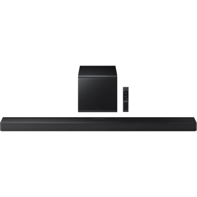 Саундбар Samsung HW-QS700F 345Вт, 3.1.2, BT, HDMI-eARC, Wi-Fi, саб, Dolby Atmos, чорний