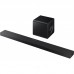 Саундбар Samsung HW-QS700F 345Вт, 3.1.2, BT, HDMI-eARC, Wi-Fi, саб, Dolby Atmos, чорний