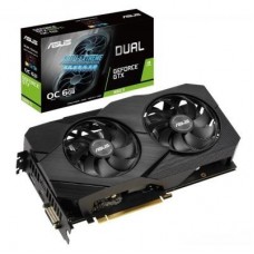 Видеокарта ASUS GeForce GTX1660 Ti 6144Mb DUAL OC EVO (DUAL-GTX1660TI-O6G-EVO) Видеокарта ASUS GeForce GTX1660 Ti 6144Mb DUAL OC EVO (DUAL-GTX1660TI-O6G-EVO)