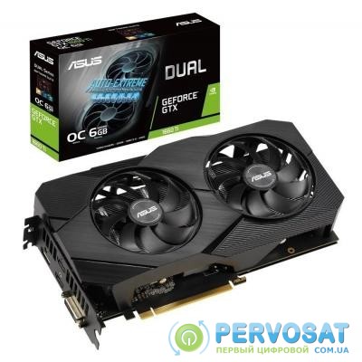 Видеокарта ASUS GeForce GTX1660 Ti 6144Mb DUAL OC EVO (DUAL-GTX1660TI-O6G-EVO)