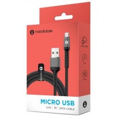 Дата кабель USB 2.0 AM to Micro 5P 1.0m 2.4A Denim Grey MakeFuture (MCB-MD1GR) Дата кабель USB 2.0 AM to Micro 5P 1.0m 2.4A Denim Grey MakeFuture (MCB-MD1GR)