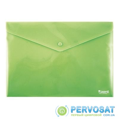 Папка - конверт Axent А4, textured plastic, green (1412-25-А)