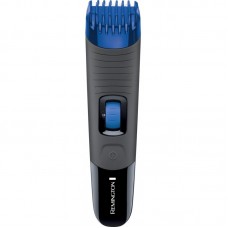 Тример Remington Beard Boss Pro, для бороди, вусів і голови, мережа+акум., насадок-1, титан.напил., чорно-синій Тример Remington Beard Boss Pro, для бороди, вусів і голови, мережа+акум., насадок-1, титан.напил., чорно-синій
