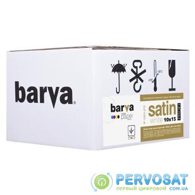 Бумага BARVA 10x15, 255g/m2, PROFI, White satin, 500c (IP-V255-272)