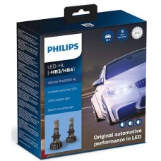 Лампа світлодіодна Philips HB3/HB4 Ultinon Pro9000 +250%, 2 шт/комплект Лампа світлодіодна Philips HB3/HB4 Ultinon Pro9000 +250%, 2 шт/комплект