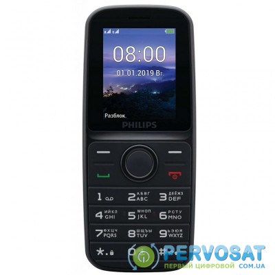 Мобильный телефон PHILIPS Xenium E109 Black
