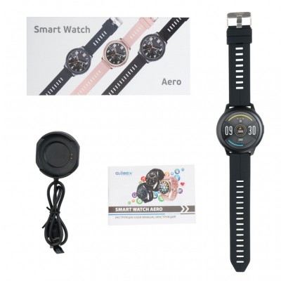Смарт-часы Globex Smart Watch Aero Black